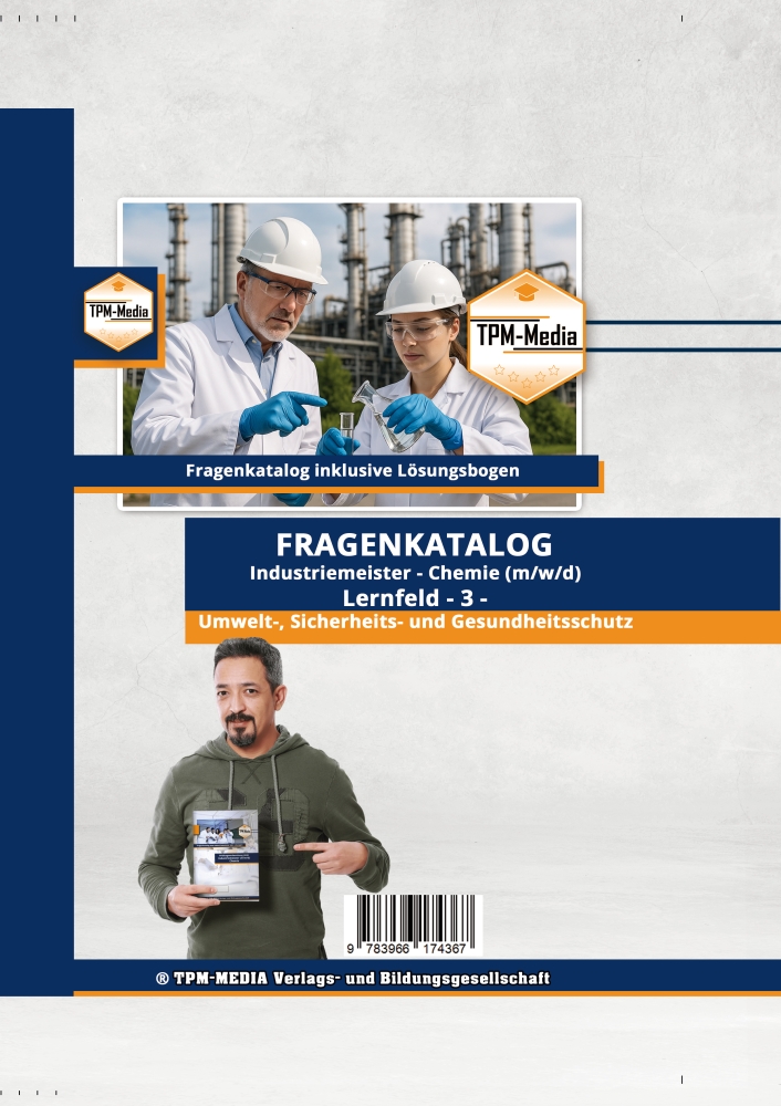 Bild 1 von Industriemeister Chemie Lernfeld 3 - Umwelt-,Sicherheits- u.Gesundheitsschutz  ( Buch/Print-Version)