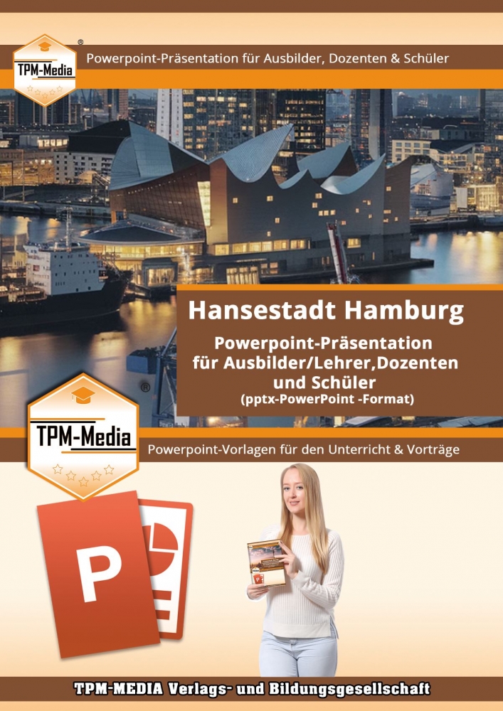 Bild 1 von PowerPoint-Präsentation: Hansestadt Hamburg –Lehrmaterial für Ausbilder und Schüler (Download) .pptx  / (Sprache wählen) Deutsch/German