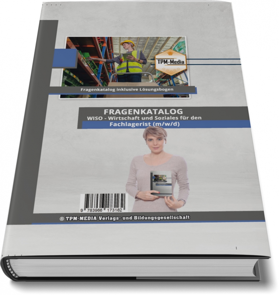 Bild 1 von Fachlagerist (m/w/d) Fragenkatalog für das Ausbildungsfach: Wirtschaft & Soziales Buch/Printversion 